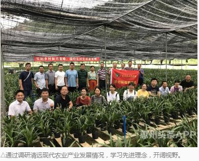 惠州市农业信息中心,部分县区农业农村部门,农业技术推广部门,促进
